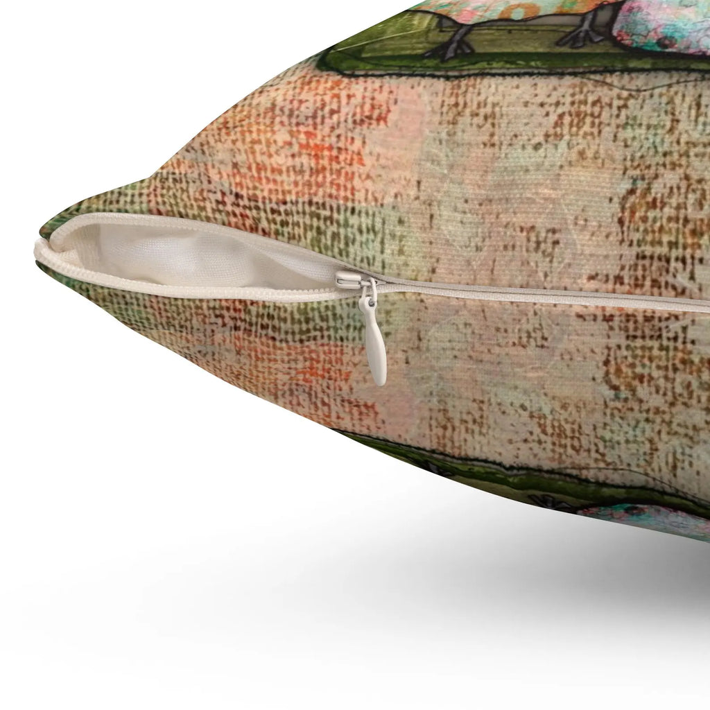 Open Window Decorative Pillow