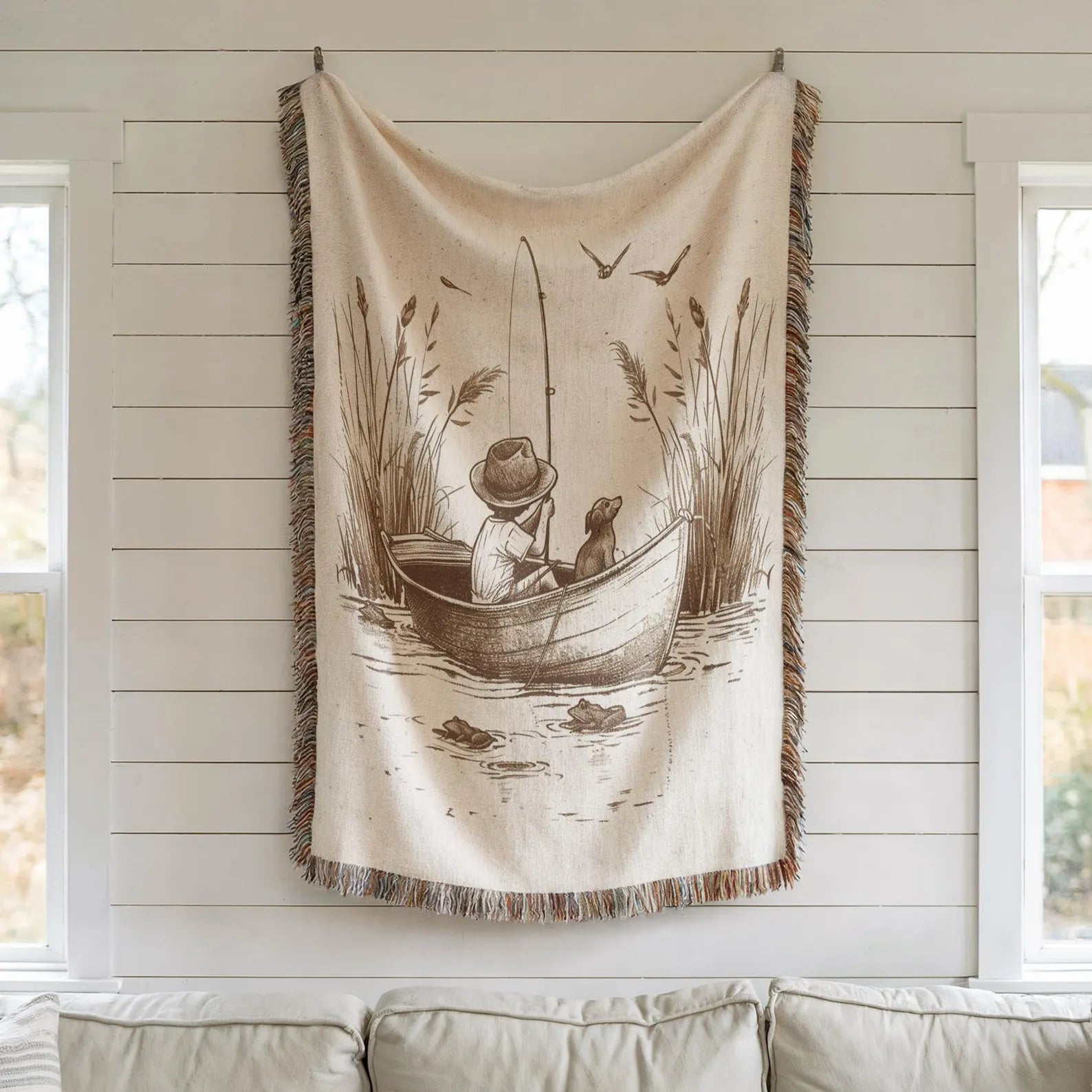 Fishing Baby Blanket Customized Fishing Baby Blanket Boys Fishing Nursery Decor Baby Shower Gift Fishing Theme Baby Blanket